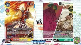 DIGIMON TCG: Local match ShineGreymon (Yellow) vs Mother Hybrid (Black) | TEA COFFEE AND GAMES