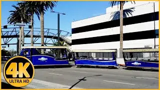 Free Shuttle to Universal Studios Hollywood Los Angeles [4K]