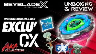 [Beyblade X] L’exclu CX qui déçoit ?! Wriggle Kraken - Unboxing & Review FR