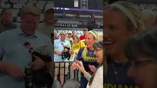 Taking Care of Indiana Fever Fans in Vegas Before Game 5