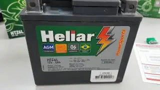 Bateria Heliar 5Ah Original Selada