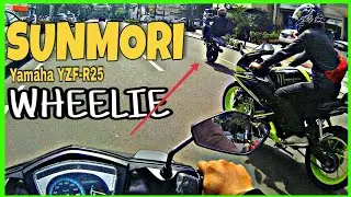 SUNMORI SPEEDING & WHEELIE #motovlog Indonesia
