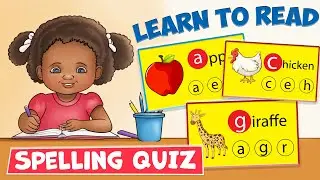 Learn Spelling | Spelling Worksheet for kids | Learn to Read and Spell | Prarambhik Bal Shiksha
