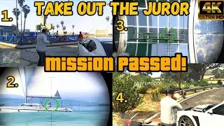 GTA 5 - TAKE OUT THE JUROR ! Multi target assassination mission passed #gta5