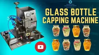 SEMI AUTOMATIC GLASS BOTTLE LUG CAPPING MACHINE (LC50)