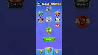 Level - 351  Color Block Jam (Rollic Games)   #shorts  #youtubeshorts #gamingvideos