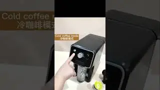 Brew a cup of iced cappuccino coffee with multifunctional coffee machine manufactured by ZESTBO