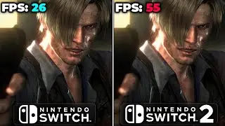 Resident Evil 6 (RE6) | Switch vs Switch 2 | Framerate & Loading Times