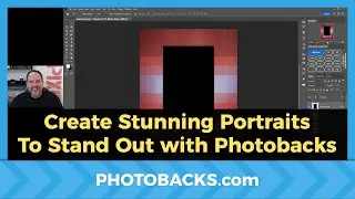 Create Stunning Portraits with Ease in Photoshop and More with the Photobacks Radiant Package!