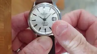 How to set the time and date on a Seiko 6206 8990 Weekdater