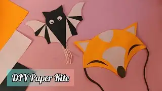 Creative Kite 🪁|How To Make Kite At Home With Paper | Bird Kite |Fox Kite