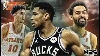NEW LOOK - BUCKS vs HAWKS - FULL GAME - 4K REALISTIC - NBA 2K26