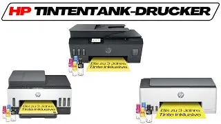 HP Tintentank-Drucker im Test-Vergleich 2026 (TOP 3) 🥇 Smart Tank Multifunktionsdrucker Testsieger