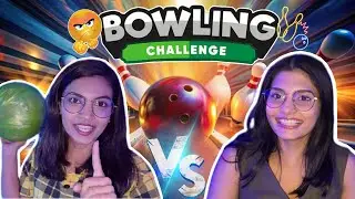 She did black Magic🤯 | Bowling Challenge 🎳| We Broke the Arcade😟
