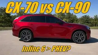Mazda CX-70 Inline-6 vs My CX-90 PHEV (Real Owner Comparison) ✅ best overall