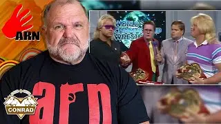Arn Anderson calls a Jim Cornette promo with the US Tag Team Champions