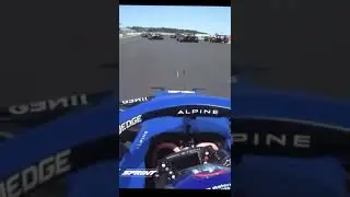 Alonso perfect start 🤩 #f1 #silverstone #sprint