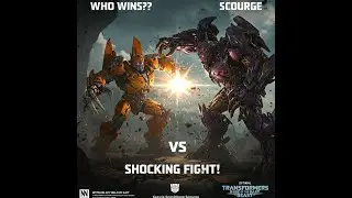 This Apelinq vs. Scourge Fight Will Leave You Shocked | #transformers : Rise of the Beasts