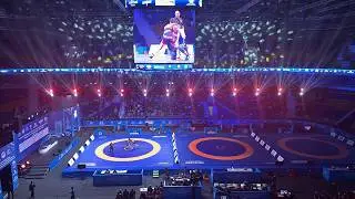 Чемпионат Казахстана по греко-римской борьбе U-20 (МАТ-В) в г. Астана 24.02.2026.
