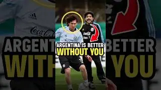 Argentina Is Better Without Messi 😱!  #shorts