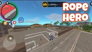 rope hero game helicopter 🚁 action  download game