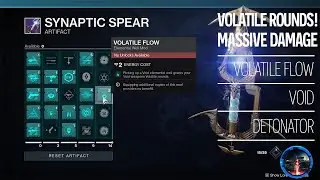 Volatile Rounds makes void weapons slap! New Witch Queen mod
