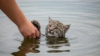We Saved a Bobcat Cub From the Lake — Then Made a Horrifying Discovery Nearby