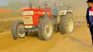 Part-2 swaraj 855 4x4 vs sonalika di-55 || 16 harrow demo performance