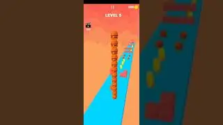 Cube stacker surfer 3d---new game Android/ios funny game 🤣😅 #shorts #newshorts #newyoutuber #help
