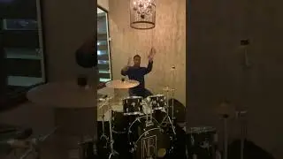 Feast your eyes on my custom made bass drum head and some awesome stick tricks! 🥁