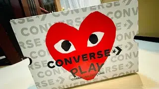 Unboxing Converse Play CDG Comme des Garcons