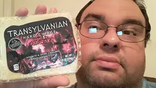 Aldi's Transylvanian Hard Cheese Soaked In Red Wine Review Taste Test