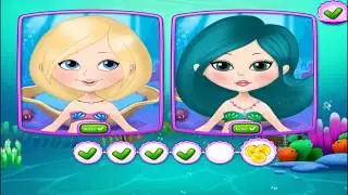 Fun Care Mermaid Princess Kids Games - Mermaid Princess - Sea Animals Doctor, Makeover & Dress Up