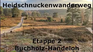 Heidschnuckenweg - Etappe 2 - Buchholz bis Handeloh - Wandern im Norden