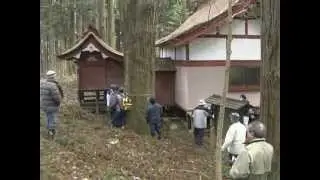 ２０１１０３１０名木発見vol１１ 六戸町 の二つの神社に残る巨木