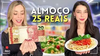 FIZ UM ALMO&Ccedil;O COM 25 REAIS  🔥 