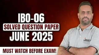 ibo 06 question paper June 2025 |  ibo 06 important questions | international business finance