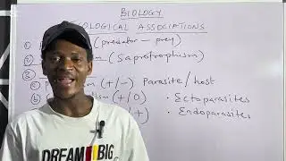 JAMB TIPS on Biology ECOLOGICAL ASSOCIATIONS #biology #jamb #jamb2025 #education