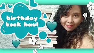 birthday book haul unboxing 🎂📚