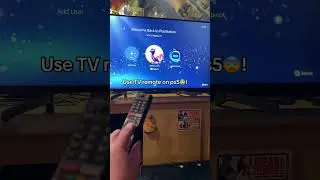 Tv remote on ps5 be like