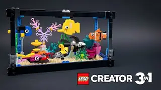 𝗙𝗜𝗦𝗛 𝗧𝗔𝗡𝗞: Time Lapse Build! (LEGO Creator 3in1 31122)