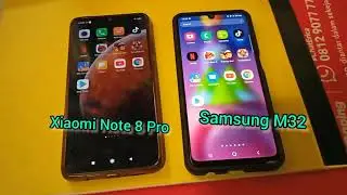 Samsung M32 vs Note 8 Pro || Mediatek G90T vs G80