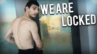EXPLORING A $14,000,000 EMPTY HOUSE IN VEGAS (SECURITY SHOWS UP)