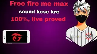 Free fire me max sound kese kre, 🤔🤔#shortvideo #freefire 