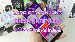 Cara Perpanjang Masa Aktif Kartu AXIS Menggunakan Pulsa 3 ribu Rupiah 