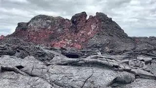 Lava of the 2018 eruption, BIG ISLAND, HAWAII