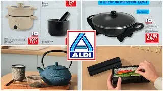 Aldi Catalogue du 13 au 19 Janvier 2026 - Arrivage #promo #aldi #nouveaut&eacute; #catalogue 