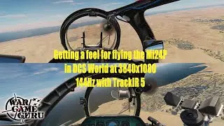 Getting used to the Mi24P HIND in DCS World at 3840x1080 with TrackIR 5