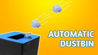 How to make automatic dustbin | Smart dustbin