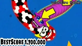 WormsZone.io 1.700.000+ Score Best Gameplay top 1 eps. 41